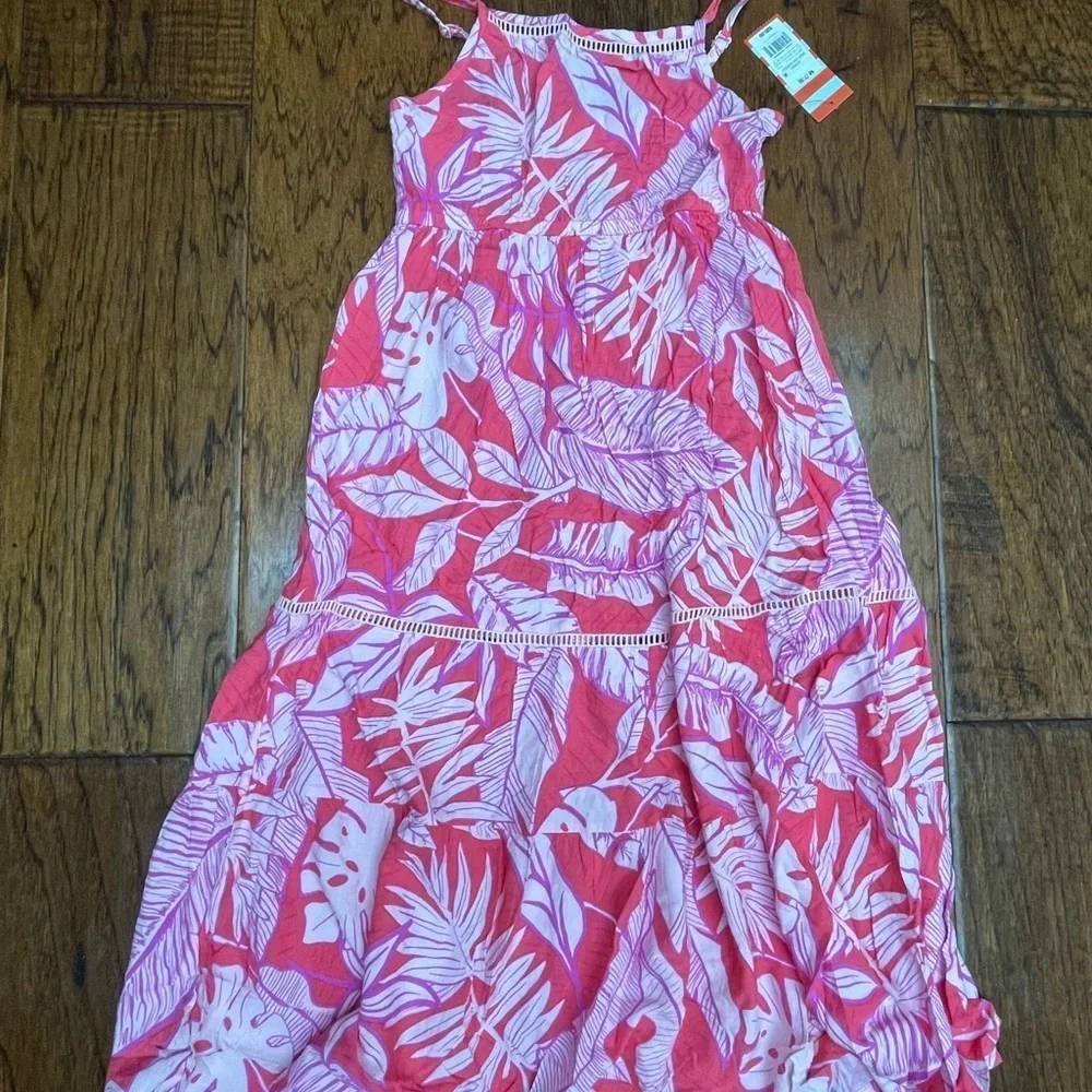 Cat and Jack girls tropical dress